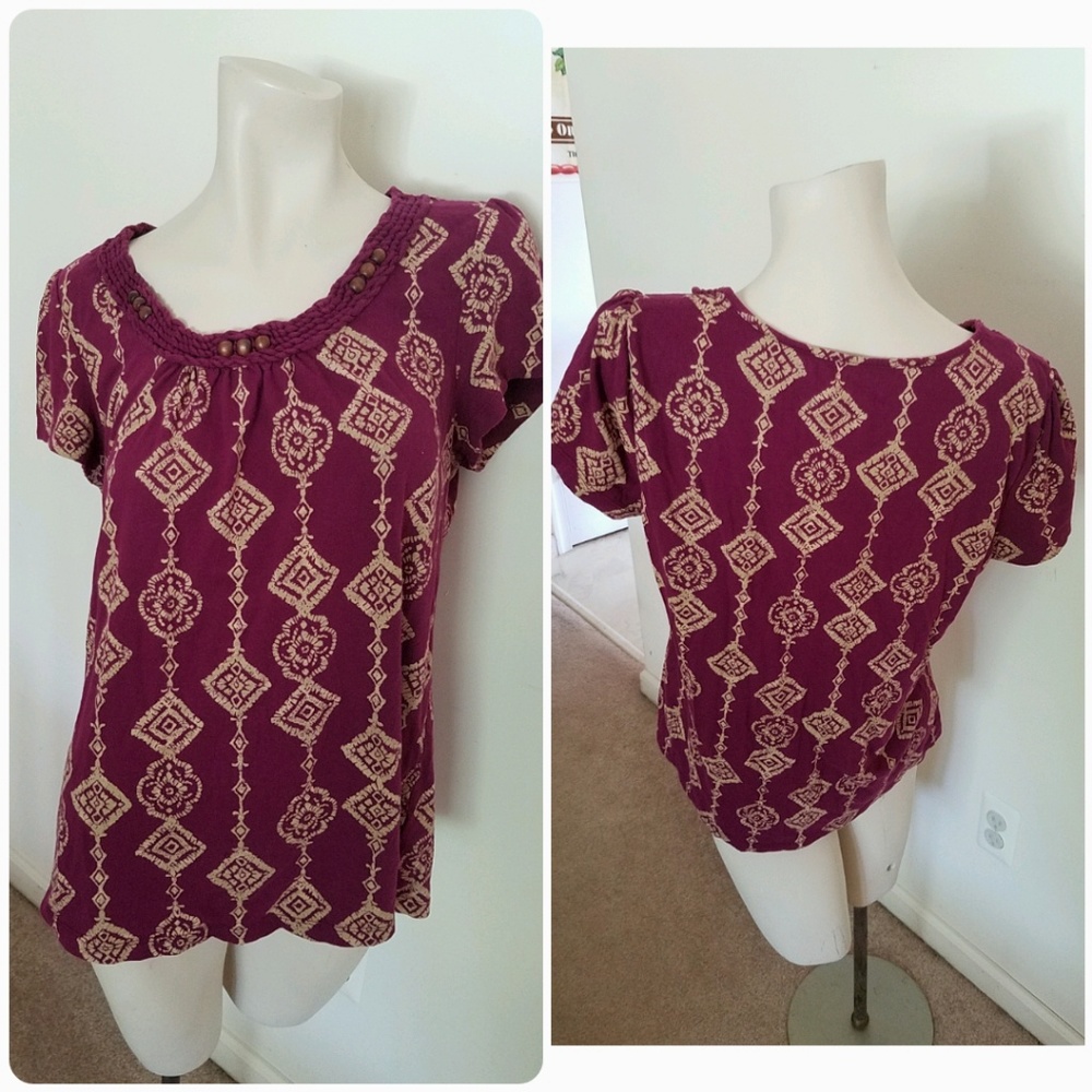 Sonoma Print Top